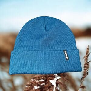Furtalk Knit Watch Cap Hat Cuffed Beanie Adult Skullie Toque Blue Teal Ski Snow